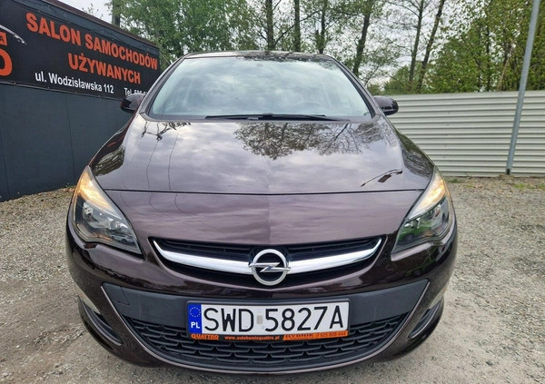 Opel Astra cena 37900 przebieg: 121200, rok produkcji 2014 z Rybnik małe 407